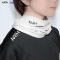 AATH Neck Roll màu c.grey người mẫu quàng khăn ống ở cổ