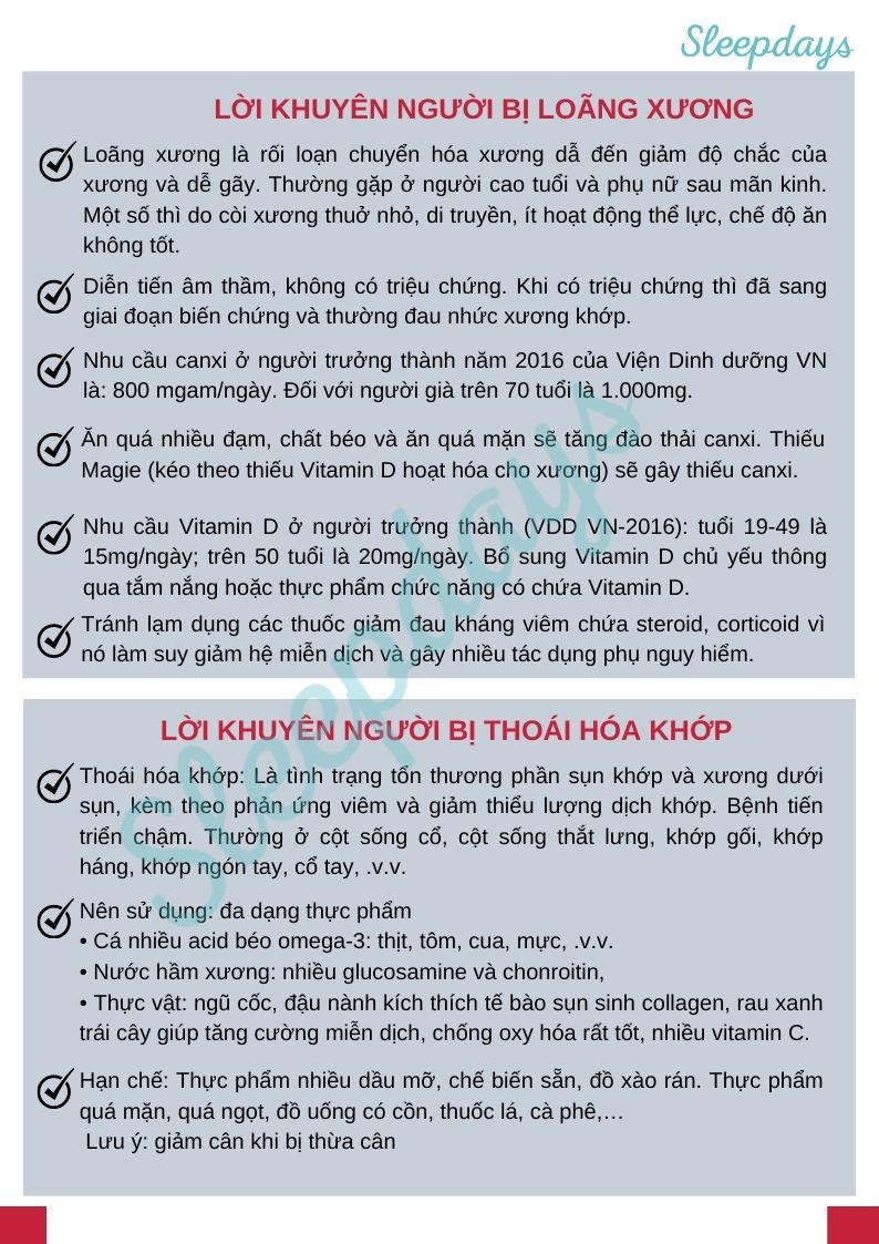 bị loãng xương
