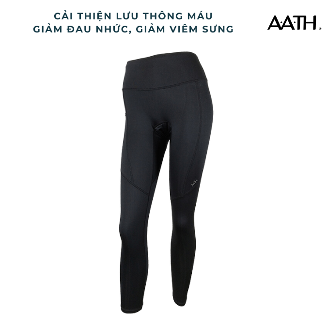 quần legging dài aath màu đen