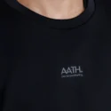 áo nỉ thun AATH Photontech màu đen nhìn logo ở ngực